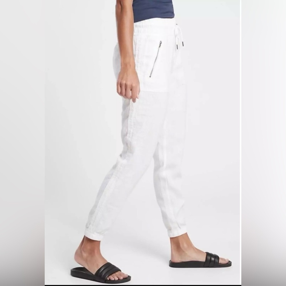 Athleta NWT Cabo linen jogger